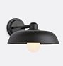 Carey Single Wall Sconce, 12" - Oil Rubbed Bronze - Oil Rubbed Bronze Dome Shade
