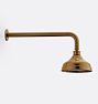 Shower Arm Wall Mount L-arm 6inRn SH HEB