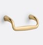 Lyle Drawer Pull, 4" - Aged Brass