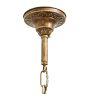 Vintage Art Deco Ornate Brass  Chandelier