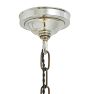 Vintage Art Deco Streamlined Crystal Stem Chandelier