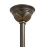 Vintage Classical Revival Chandelier with Rope Detail