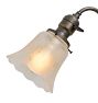 Vintage Classical Revival Chandelier with Rope Detail