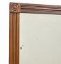 Vintage Late 19th Century Carved Oak Eastlake Colonial Revival Wall Mirror Rectangle