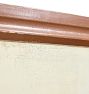 Vintage Late 19th Century Carved Oak Eastlake Colonial Revival Wall Mirror Square