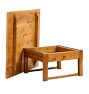 Vintage Primitive Spanish Oak Coffee Table