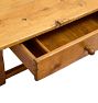 Vintage Primitive Spanish Oak Coffee Table