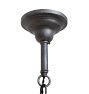 Vintage Romance Revival 20th Century Botanical Chandelier
