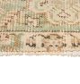 Vintage Turkish Wool Hand-Knotted Allover Cream Area Rug 9'7" x 6'2"