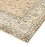 Vintage Turkish Wool Hand-Knotted Medallion Peach Area Rug 10'7" x 7'2"