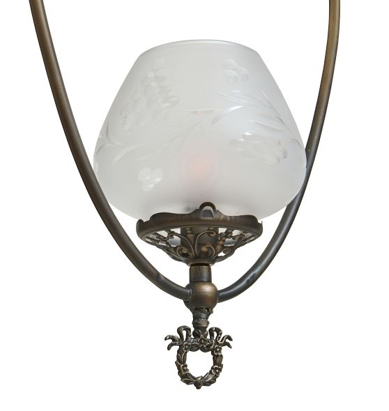 Vintage Victorian Hoop Pendant by Rejuvenation