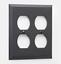 Lewis Double Duplex Switchplate