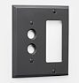 Lewis Push-Button GFCI Switchplate
