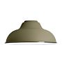 Carson Metal Shade 12in x 5.4in Deep Dome Matte Grove