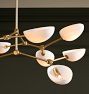 Argus Double Tier Chandelier, 44" Width