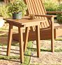Tillman Teak Outdoor Adirondack Side Table