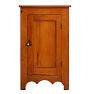 Vintage Lift Top Storage Cabinet with Door and Front Access