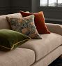 Italian Velvet Contrast Piping Pillow Cover