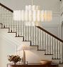 Roll &amp; Hill Lorna LED Double Tier Chandelier, 46" Width