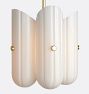 Roll &amp; Hill Lorna LED Pendant, 12" Shade