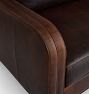 Tarlow Leather Sofa, 72-108"