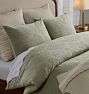 Waffle Filigree Matelasse Duvet, Full/Queen - Laurel