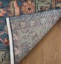 Curved Leaves Hand-Knotted Rug