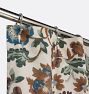 Pomegranate Floral Shower Curtain