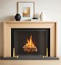 Axton Glass Fireplace Screen