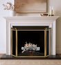 Calabar Tri Panel Fireplace Screen