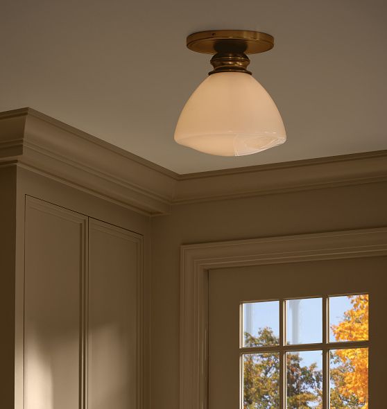 Olympia Semi-Flush Mount by Rejuvenation