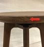 Open Box: Cape Stool Counter Swivel (25.5") - Walnut