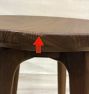 Open Box: Cape Stool Counter Swivel (25.5") - Walnut