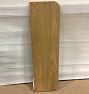 Open Box: Curved Floating Shelf (36"W x 10"D) - White Oak