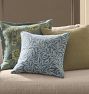 Eucalyptus Embroidered Pillow Cover