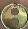 Open Box: 14 1/4" Wall Mount Shower Arm with 7" Shower Head - Aged Brass
