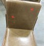 Open Box: Broadbent Leather Dining Chair - Echo Leather Umber, Walnut Finish