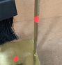 Open Box: Colby Modern Fireplace Tool Set - Aged Brass