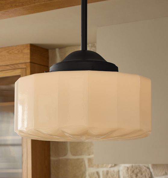 Rose City 8" Fitter Rod Pendant by Rejuvenation