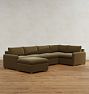 Roswell 6-Piece Modular Sectional Sofa With Ottoman