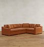Sublimity Leather 4-Piece Modular Sectional Sofa