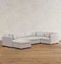 Wrenton 6-Piece Modular Sectional Sofa with Ottoman