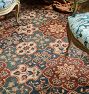 Mieke ten Have Floral Medallion Hand-Knotted Rug