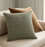 Textured Linen Pillow Cover