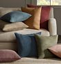 Textured Linen Pillow Cover