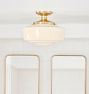 Eastmoreland 8" Fitter Semi-Flush Mount