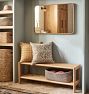 Bentwood Rounded Rectangle Mirror