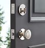 Rigdon Round Interior Door Hardware Tube Latch Set With Knob