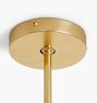 Ansel 6-Light Chandelier, 34" Width Metal Shades
