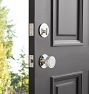 Trask Round Interior Door Hardware Tube Latch Set With Knob